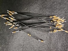 20pcs Viola Tail Gut, Tailpiece Adjuster Wire rope cord Endline,