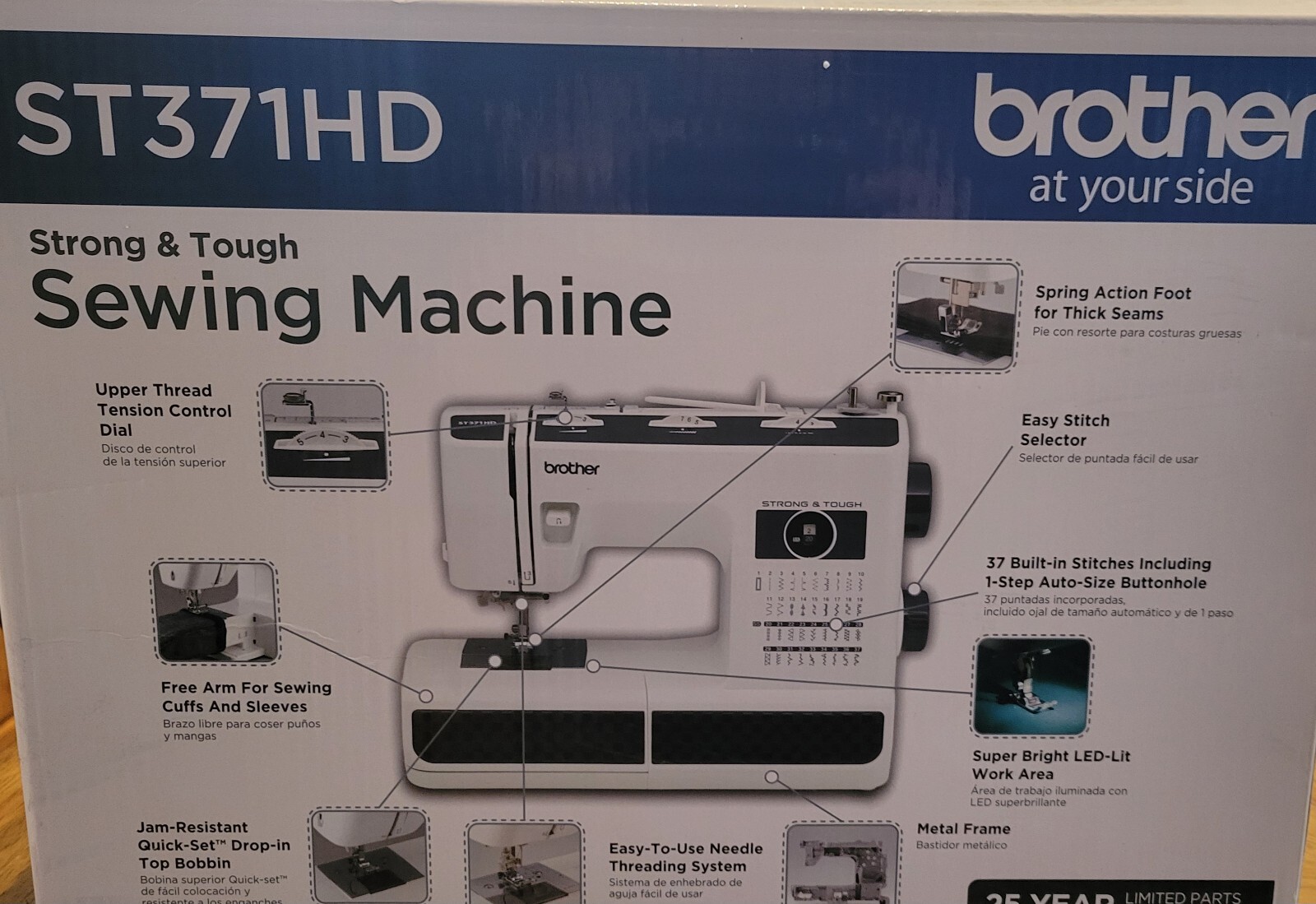 Brother ST371HD Sewing Machine 689990710757 eBay