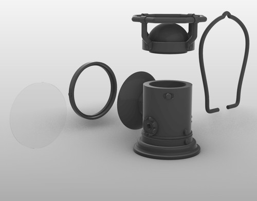 1/6 Scale Battleground WW2 US MX-290 Signal Lantern/Lamp - Picture 3 of 3