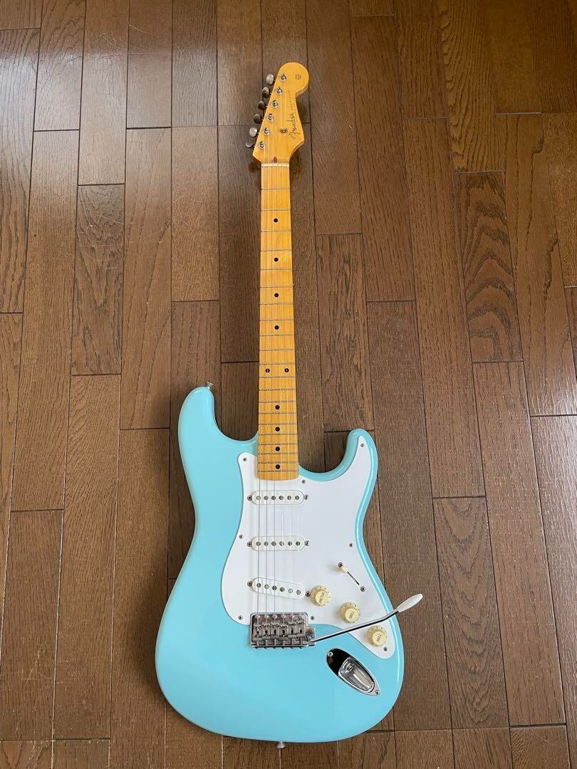 Fender Japan Stratocaster Daphne Blue w/USA PU 2006-08 Mod