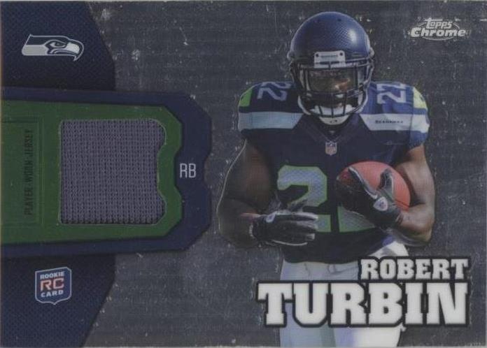 2012 Topps Chrome Robert Turbin #RR27 - 1 of 2