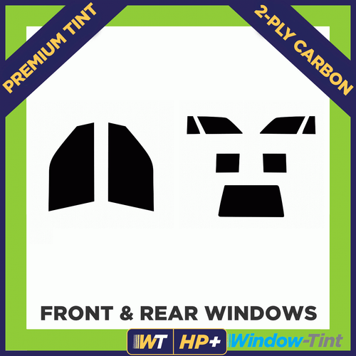 For Mercedes E-Class Estate 90-95 Carbon Pre Cut Window Tint Full 2-ply HP+ - Picture 2 of 10