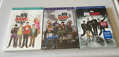 The Big Bang Theory Seasons 2 3 4 DVD New Sealed | eBay