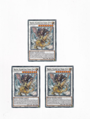 YuGiOh Playset KICO-DE040 Baxia Glanz des Yang Zing Rare 3x