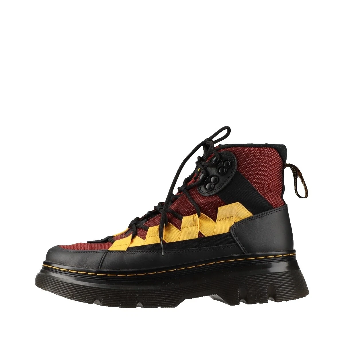Botas multicolores superiores de cuero para hombre Dr. Martens