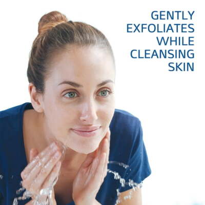 Cetaphil Extra Gentle Daily Scrub,Exfoliating Face Wash For Sensitive, 6 oz, 1pk