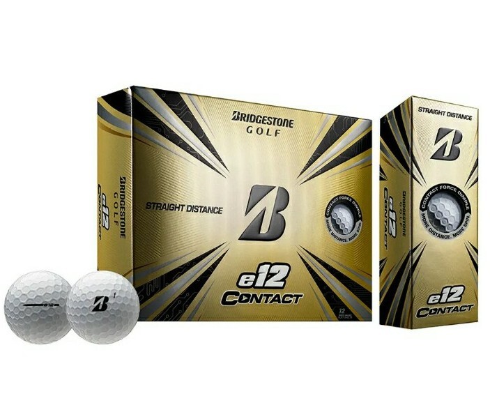 Bridgestone Golf e12 Contact Golf Balls Straight Distance balls 3 sleeves 9 ball