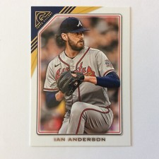 2022 Topps Gallery #39 Ian Anderson Atlanta Braves