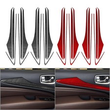 12-teilige Kohlefaser-Innentürverkleidung für Infiniti JX35 QX60 2013–2016