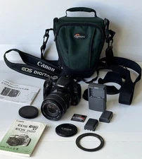 [NICE] Canon EOS Digital Rebel XT DSLR Camera W/EF-S 17-85mm F/4-5.6 USM IS Lens