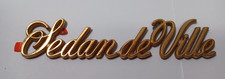 Cadillac Oem 1970-1980 Sedan Deville Gold Emblem Badge Logo Nameplate Jb4b