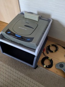 SEGA Saturn Console System Boxed Set Working Excellent Ship from Japan