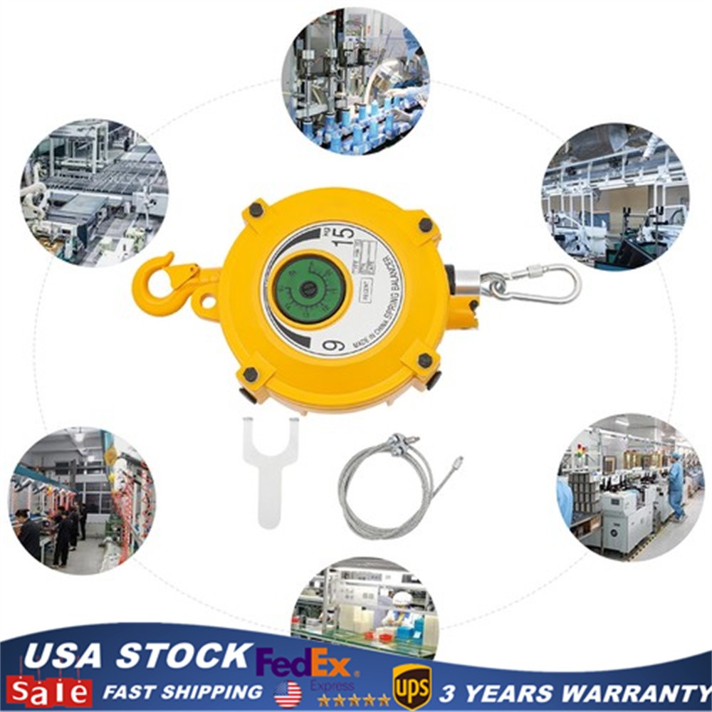 Spring Balancer Retractable Tool Holder for 20-33 lbs Equipment, 6.23 ft Stroke