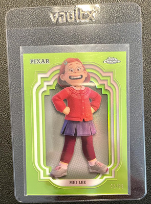 2024 Topps Chrome Disney Mei Lee /99 Pixar Movie Turning Red