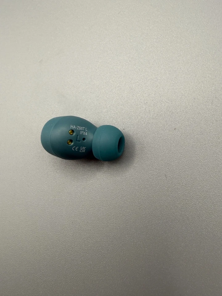 JVC HA-Z66T Cuffie Bluetooth IPX4, Batteria 23h, Blu *SOLO CUFFIE SINISTRE* - Immagine 4 di 4