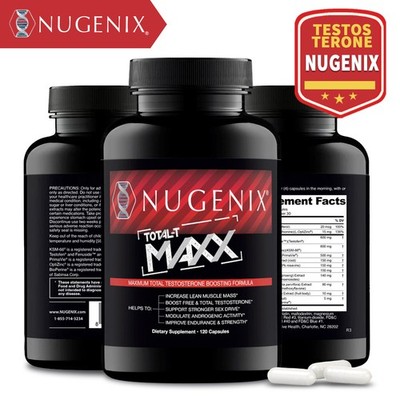 NUGENIX TOTAL-T MAXX - Testosterone Booster, Energy, Muscle Strength and Growth