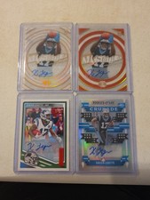 Carolina Panthers Xavier Legette Autographed Cards Lot Of 4.   B