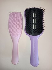 LOT OF 2 Tangle Teezer Ultimate Detangler Hair Brush Dry Wet Curly Straight NWOB