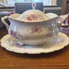 Royal Albert Memories 3 Piece.Set   Tureen Sauce Boat Platter Excellent Cond 