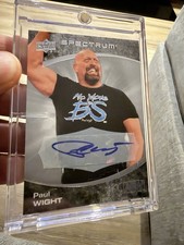 2021 Upper Deck AEW Spectrum - Paul Wight #24 Autographs (AU, RC)