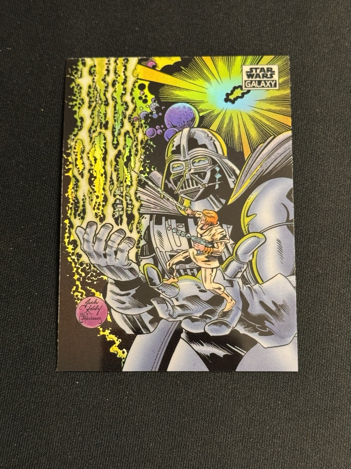 2021 Topps Chrome Star Wars Galaxy Larger Than Life Refractor #23