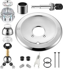 Delta RP6046 Valve Trim Repair Kit - Chrome Knob for 600 Series Shower