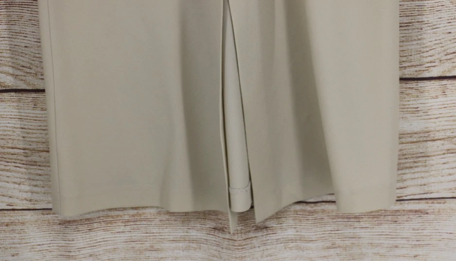 Hugo Buscati Womens Size M/L Pull On Maxi Skirt Beige - Image 3 of 4