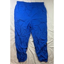Vintage Esprit by Campus Nylon Track Pants with Ankle Zip, Size M