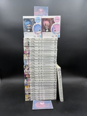 Re:Zero Manga Lot W/ bonus English Yen Press *READ DESCRIPTION*