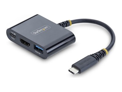StarTechcom USB-C HDMI Multiport Hub 140W Laden/Docking 168B-USBC-MULTIPORT