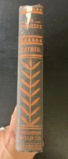 O Pioneers! Willa Sibert Cather 1929 Hardcover No DJ Very Good  VTG Rare