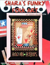 Shara's Funky Folk Art Shara Reiner Decorative Painting Patterns Craft Book