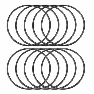 10pcs 49x 1.9mm black flexible nitrile rubber O ring oil seal washer grommets KD