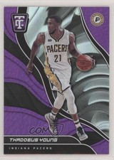 2017-18 Panini Totally Certified Purple Thaddeus Young #40 0i21