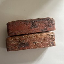 Hand Poured Copper Ingot 1.9kg+ 2 Bars - High Quality Copper Pure Ingot