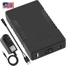 Talentcell Rechargeable 12V 6000Mah/5V 12000Mah DC Output Lithium Ion Battery Pa