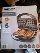 Sandwich Maker 3 in 1 - Toaster, Waffeleisen, Kontaktgrill, 750 Watt