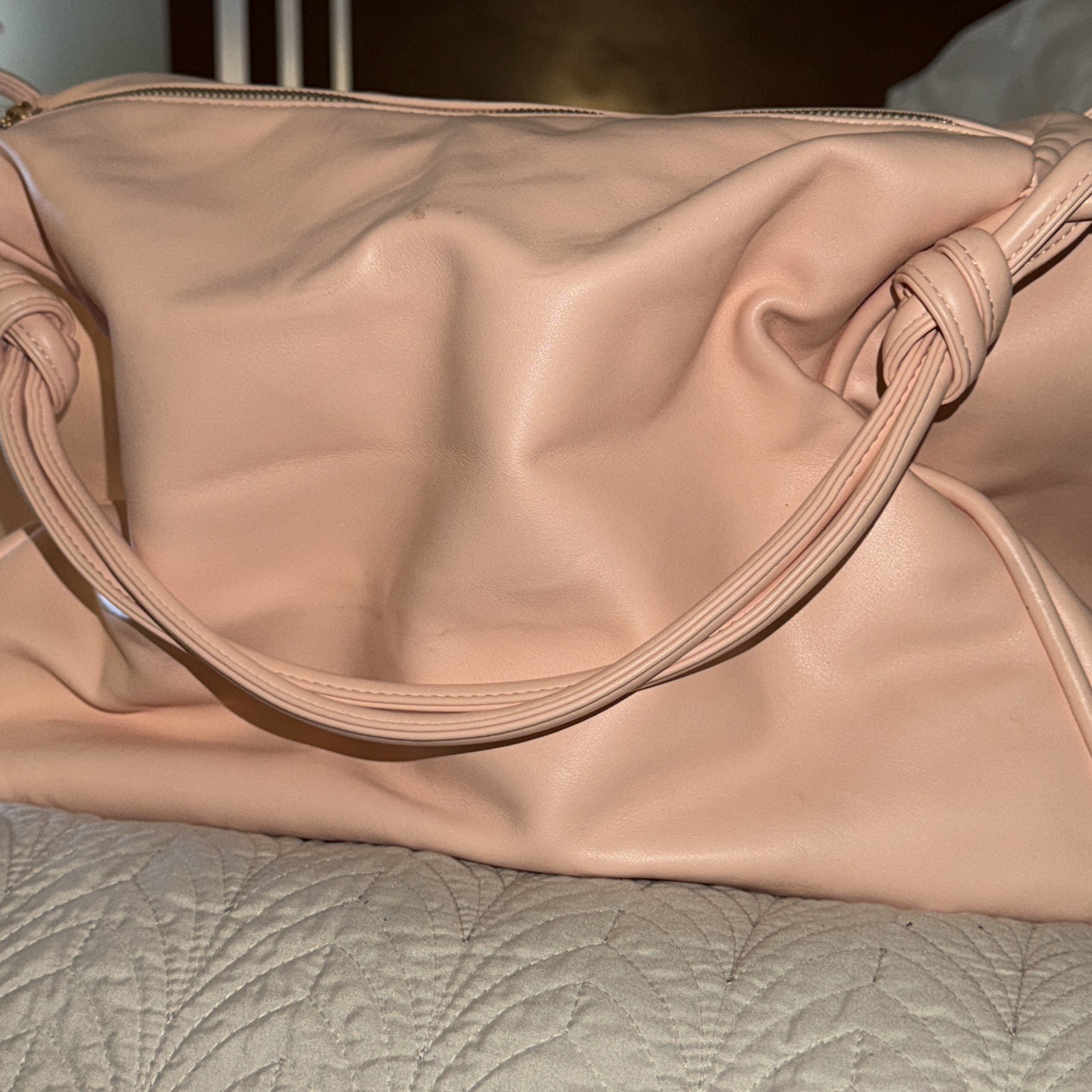 A New Day Soft Large Rectangular Shoulder Bag Pur… - image 9