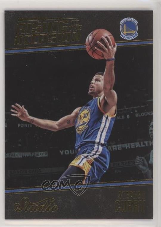2016-17 Panini Studio Rising to the Occasion Stephen Curry #RO-SC 0k8