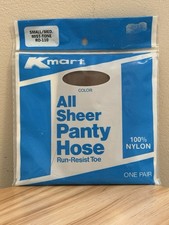 Vintage Kmart Small / Medium Size Panty Hose Nylon mist-tone RO-110 NOS New