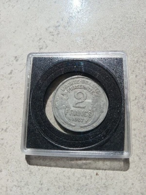 Piece Rare 2 Francs Morlon Aluminium 1947 - Photo 1/2