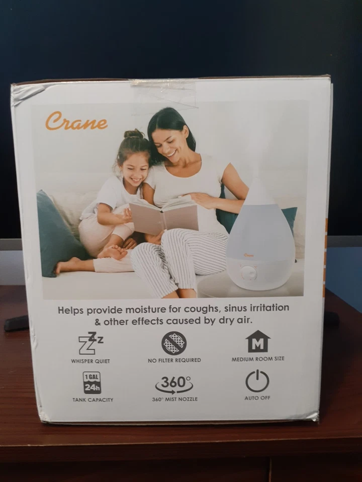 Crane Ultrasonic Cool Mist Humidifier - Image 3 of 4