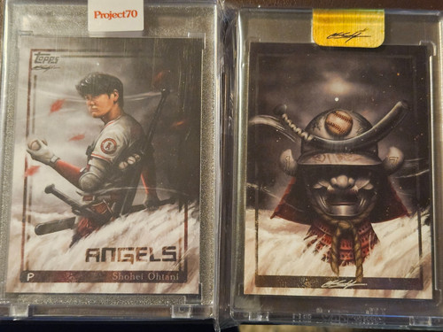 2021 Topps Project 70 - Chuck Styles Shohei Ohtani #491 1991 Topps Baseball...