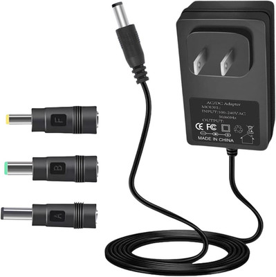 15V 2A Power Supply Charger Cable (Input AC 100V-240V, Output DC 15 Volt 2 Amp