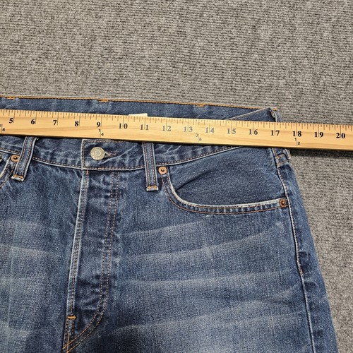 VTG Abercrombie & Fitch 1892 Relax Straight Button Fly Jeans 34x30 Destroyed WOW - Picture 19 of 21