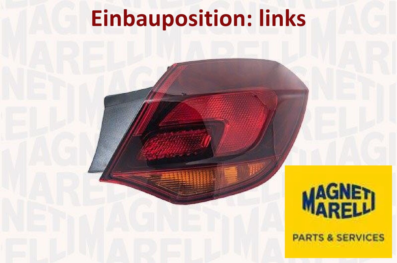 Magneti Marelli Heckleuchte Rechts 714021651803 Für Opel - Bild 2