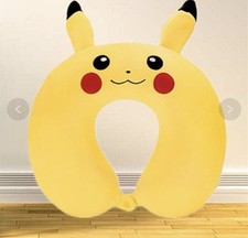 Kids Pikachu U-Shaped Pillow Travel Neck Pillow Cervical Cute U-Shaped Pillow
