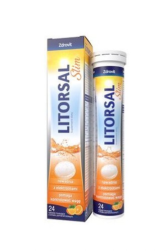 Zdrovit Litorsal Slim effervescent tablets, 24 pcs. - Image 2