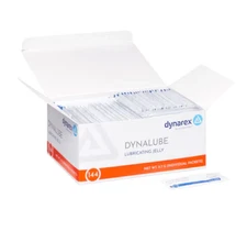DynaLube Lubricating Jelly 6 BOXES OF 144 PACKET BOXES TOTAL OF 864 PACKETS