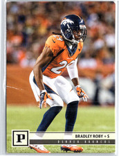 2018 Panini Football #94 Bradley Roby Broncos Damaged